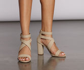 Cross Off My List Block Heel Ins Street